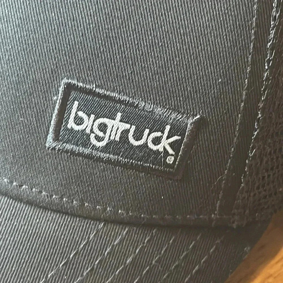 Bigtruck authentic est 2010 lake tahoe black mesh snapback cap hat 58cm - Picture 1 of 9